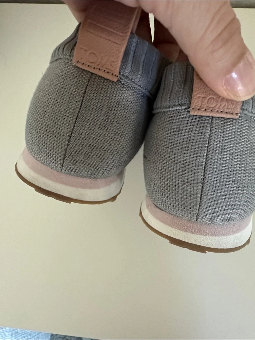 TOMS Grey Alpargata Resident